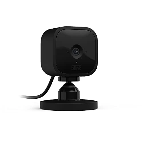 Ti presentiamo Blink Mini - Videocamera di sicurezza intelligente per interni, plug-in, compatta, con video in HD a 1080p, rilevazione di movimento, compatibile con Alexa