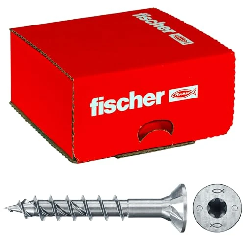 Offre limitée : fischer - Vis à bois PowerFast II 5.0x35 Tête fraisée. empreinte TX. zingué blanc. filetage partiel/Boite de 500 de 18.14 € à 18.14 € (0.00% de remise)