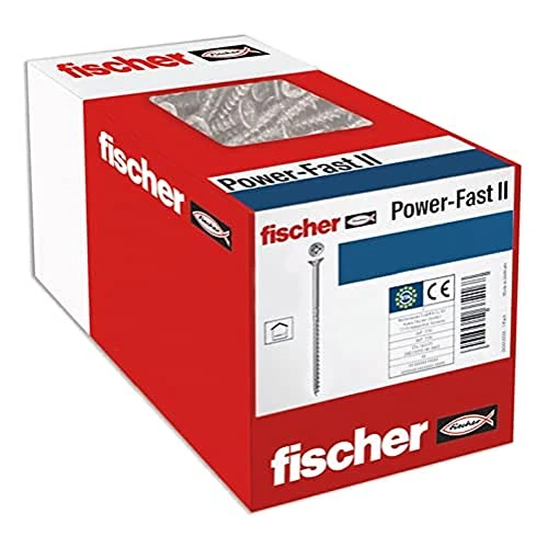 Offerta a tempo: fischer 670053 FPF II, viti per legno, filettatura parziale 3,0x45, zincate, confezione da 1000 pezzi - 0.00% da 28.19 € a 28.19 €