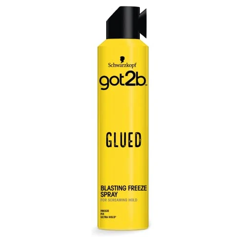 Zeitlich begrenztes Angebot: Schwarzkopf Got2b Glued Lack, Ultra Starker Halt, Spray für das Haar, mit hohem Halt, starke Fixierung, 300 ml von 11.94 € auf 11.94 € (0.00% Rabatt)