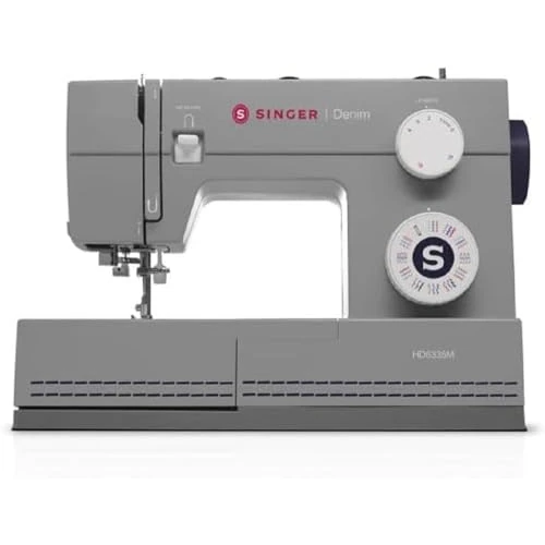Limited-time offer: Singer Heavy Duty Jeans 6335M Denim with 32 stitches with powerful motor for thick fabrics, multiple layers and denim. from 276.99 GBP to 276.99 GBP (save 0%)