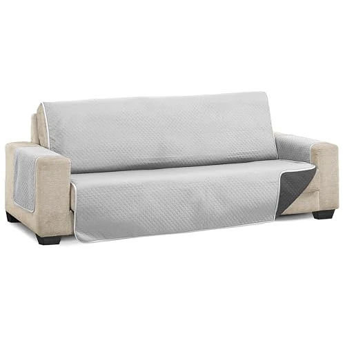 Limited offer: Sofa Cover Reversible 3 Seater Grey / Anthracite from 42.97 EUR to 33.99 EUR (save 21%)