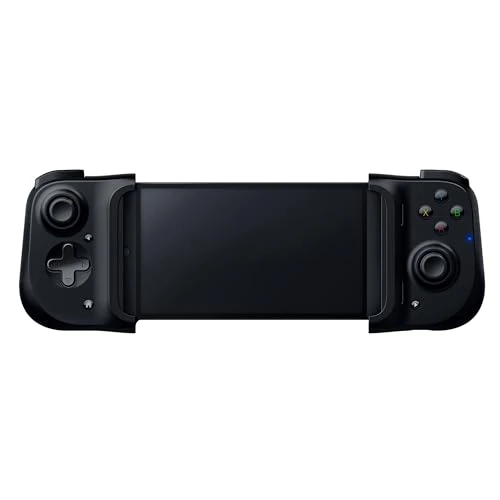 Razer Kishi per Android - Controller Di Gioco Per Smartphone, Connessione USB-C, Design Ergonomico, Adattamento Individuale per Telefoni Cellulari, Stick Analogico, Latenza Bassa- Nero