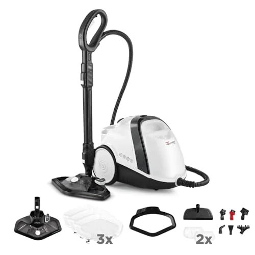 Limited offer: Polti Vaporetto Smart 120 steam cleaner with 4 bar high-pressure boiler, heats 2 minutes, unlimited autonomy, kills and eliminates 99.99% * of viruses, germs and bacteria, 14 accessories from 199.99 EUR to 169.99 EUR (save 15%)