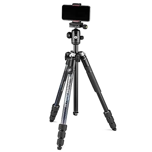Offre limitee: Manfrotto Element MII Trépied pour Appareil Photo en Aluminium avec Rotule et Bluetooth, Support pour Smartphone et Téléphone, Stabilisateur pour Appareil Photo Compact, CSC, DSLR de 175.99 EUR a 126.99 EUR (economie 28%)