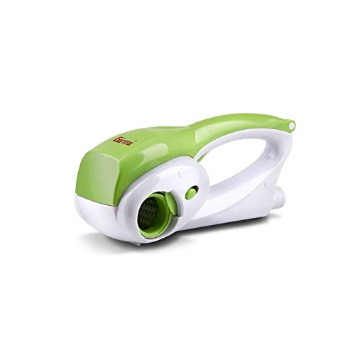 Offerta a tempo: Girmi GT02 Grattugia ricaricabile, 12 W, 2 rotoli in acciaio inossidabile, bianco/verde - 38% da 31.90 € a 19.90 €