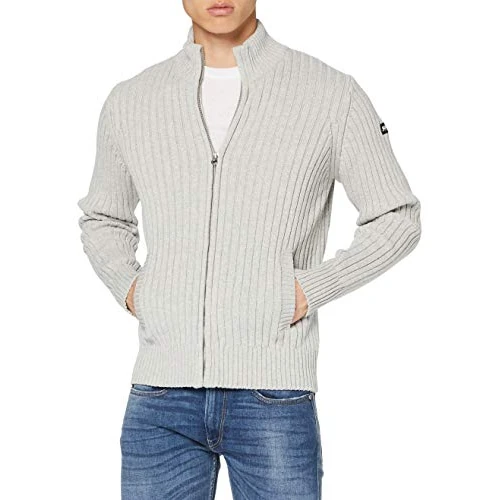 Offerta a tempo: Schott Plecorage1 Maglione Pullover Uomo, Hea L.grey, XXL - 0.00% da 66.56 € a 66.56 €