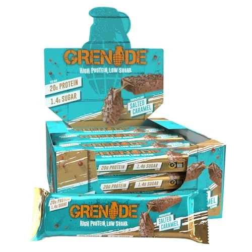 Offerta a tempo: Grenade Protein Bars gusto Salted Caramel, 12 x 60 g - 0.00% da 26.99 € a 26.99 €