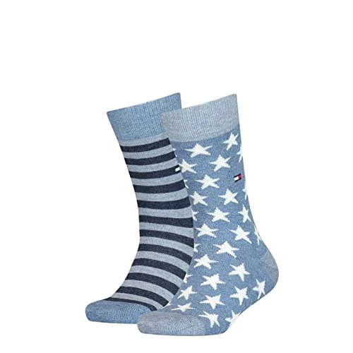 Offerta a tempo: Tommy Hilfiger Classic, Calzini Unisex - Bambini e ragazzi, Navy 816, 27-30 - 0.00% da 8.99 € a 8.99 €