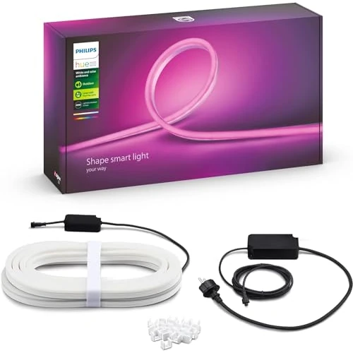 Limited offer: Philips Hue - Lightstrip Outdoor 5m - White & Color Ambiance, Black from 239.99 EUR to 146.29 EUR (save 39%)