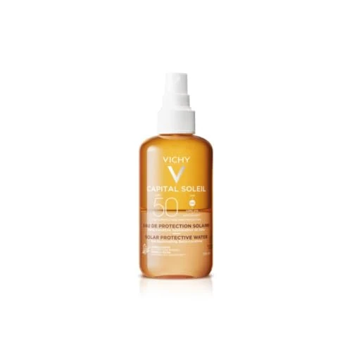 Offerta a tempo: Vichy Capital Soleil Protecting Water Bronze Spf50 200ml - 0.00% da 20.26 € a 20.26 €