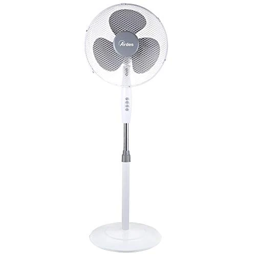 Oferta limitada: ARDES AR5BR40PB Ventilador de Pedestal Silencioso 3 Palas BRISA 40PB Ventilador Ardes Pedestal Oscilante e Inclinable con Panel Manual Ventilador de Vástago 3 Velocidades y Altura Regulable de 39.90 EUR a 37.55 EUR (ahorro 6%)