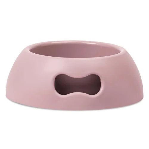 United Pets Pappy Ciotola Media per Cani, Eco-Friendly, di Design, Made in Italy, Rosa, Capacità 1100ml, M