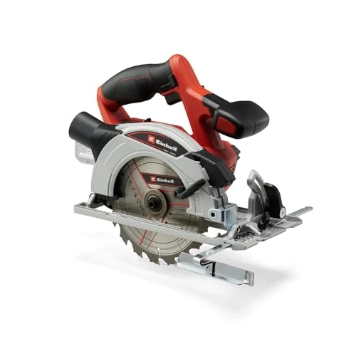 Tijdelijke aanbieding: Einhell accu handcirkelzaag TE-CS 18/165-1 Li Solo Power X-Change (18 V, li-ion, zaagblad Ø165 x Ø20 mm, zaagdiepte + verstekhoek zonder gereedschap instelbaar, zonder accu en lader) van 100.95 € naar 77.27 € (23% korting)