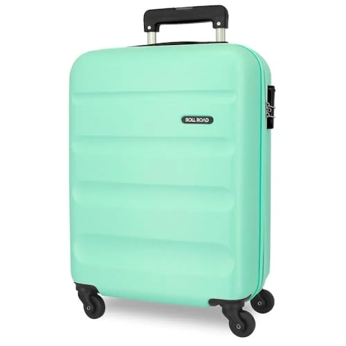 Begrenztes Angebot: Roll Road Flex Kabinenkoffer Grün 38x55x20 cms Hartschalen ABS Kombinationsschloss 35L 2,5Kgs 4 Räder Handgepäck von 55.30 EUR auf 55.30 EUR (Rabatt 0%)