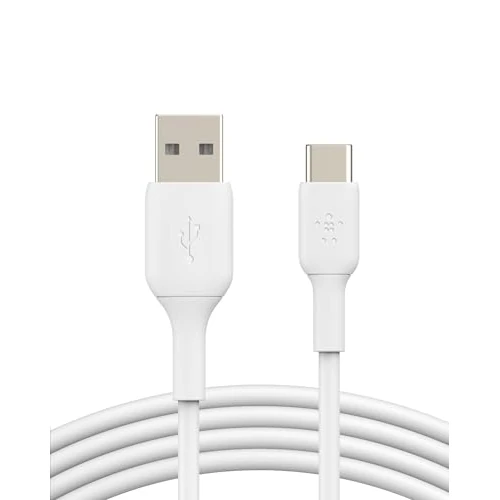 Offerta a tempo: Belkin BoostCharge Cavo USB-C a USB-A, Cavo USB Type-C - 1 m, bianco per iPhone 15/16, Plus, Pro, Pro Max, Samsung Galaxy S24/S24+/S24 Ultra, Pixel, iPad Pro, Nintendo Switch e altro - 20% da 9.99 € a 7.99 €