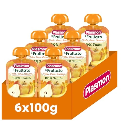 Offerta a tempo: Plasmon Il Frullato - Frutta Mista 100g (6 pezzi) - 35% da 5.94 € a 3.89 €