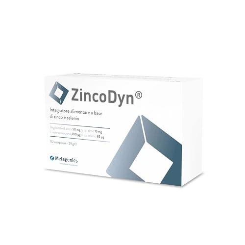 Offerta a tempo: ZincoDyn - Integratore di Zinco e Selenio per Sostenere Difese Immunitarie — 34% da 30,00 € a 19,95 €