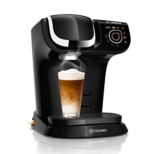 Tijdelijke aanbieding: Tassimo My Way 2 capsulemachine van Bosch, TAS6502, met waterfilter, meer dan 70 dranken, personalisatie, volautomatisch, eenvoudige bereiding, 1.500 watt, 1,3 liter, zwart van 127.44 EUR naar 92.13 EUR (korting 28%)