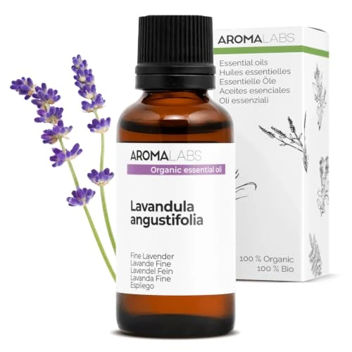 Offerta a tempo: Lavanda Fine BIO (Lavandula angustifolia) - 30 mL - Olio Essenziale Chemiotipizzato e Certificato AB - Aroma Labs - Made in France - 0.00% da 11.07 € a 11.07 €