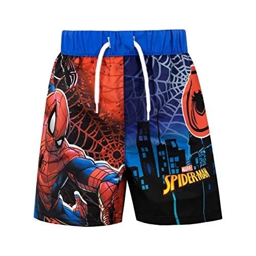 Offerta a tempo: Marvel Costume da Bagno per Ragazzi a Due Pezzi Spiderman Multicolore 8-9 Anni - 35% da 22.99 € a 14.99 €
