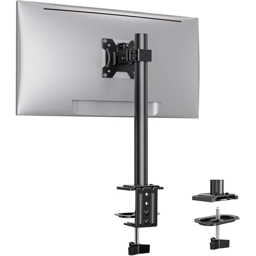Oferta limitada: ErGear Soporte Monitor para Pantallas de 13-32 Pulgadas, Brazo Monitor Ajustable en Altura con 42 cm, 2 Opciones de Montaje, Vesa 75/100 mm, Capacidad de Carga Aumentada de 8 Kg de 38.99 € a 18.99 € (ahorro 51%)