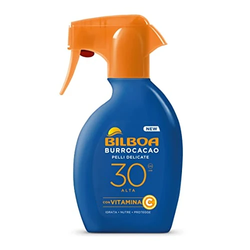 Bilboa Sun Spray Trigger SPF 30 for Sensitive Skin, 250ml, Moisturizing, Nourishing, Dermatologically Tested, Alcohol-Free Sunscreen