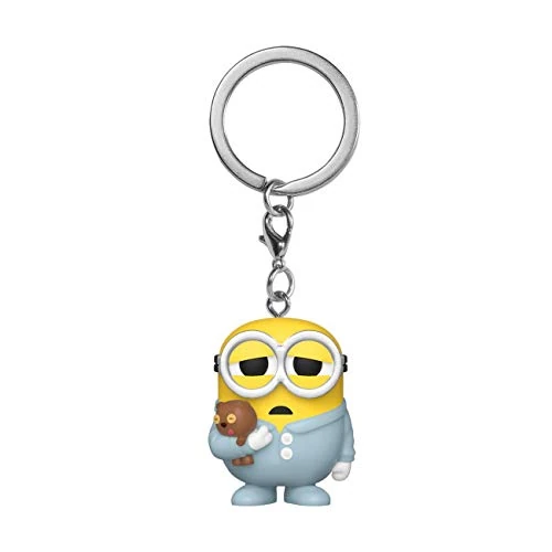 Funko Pop! Keychain: Minions 2- Pajama Bob - Despicable Me: Minions - Mini Figura in Vinile da Collezione Novità Portachiavi - Riempitivi per Calze - Idea Regalo - Merchandising Ufficiale
