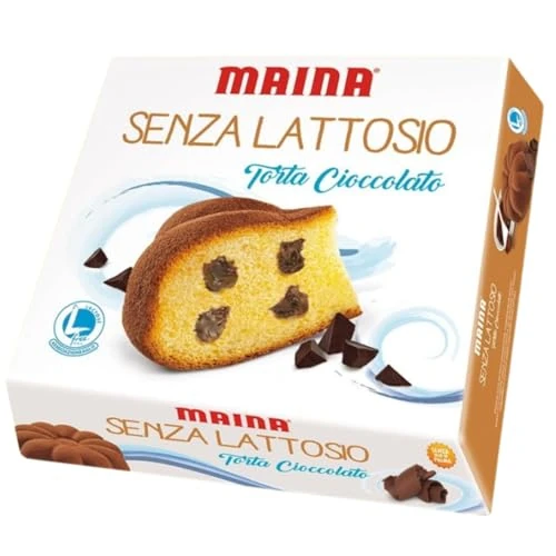 Offerta a tempo: TORTA MAINA SENZA LATTOSIO 400 GR TORTA AL CIOCCOLATO RICCA CREMA SENZA LATTE - 49% da 19.75 € a 9.99 €