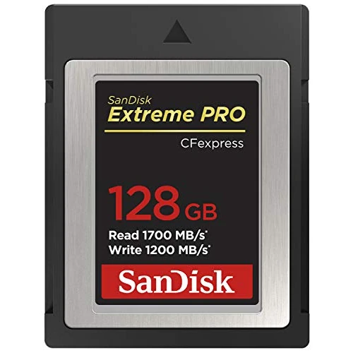 Limited-time offer: SanDisk 128GB Extreme PRO Cfexpress, Type B card, RAW 4K video recording + RescuePro Deluxe, up to 1700 MB/s from 120.36 GBP to 120.36 GBP (save 0%)