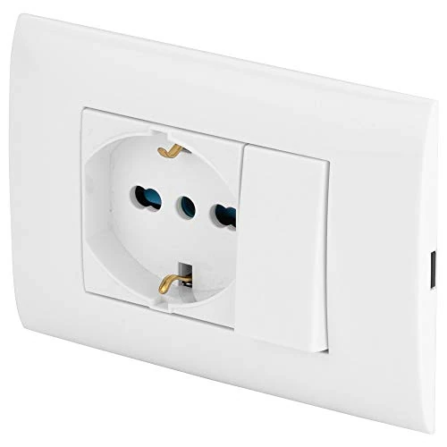 Limitiertes Angebot: POLY POOL - PP6095X Evolution-Platte mit 3-Modul-Box mit elektrischem Umleitungseinsatz und Multistandard-Steckdoseneinsatz - Einbausatz mit Halterung und Befestigungsschrauben von 5.60 EUR auf 5.60 EUR (Spare 0%)