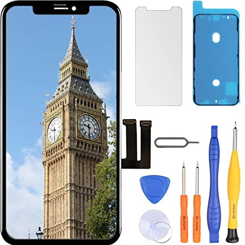 Oferta limitada: LL TRADER Pantalla para iPhone 11 Reemplazo de Pantalla LCD 6.1 '' Herramienta de reparación de digitalizador de Pantalla táctil para iPhone 11 Montaje de Marco con Modelo A2111, A2221, A2223 de 19.99 EUR a 18.99 EUR (ahorro 5%)