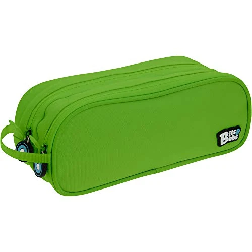 Offerta a tempo: Grafoplás 37543920 Astuccio per la scuola doppio, colore: verde, 24,5 x 9,5 cm, Bits & Bobs - 0.00% da 15.61 € a 15.61 €