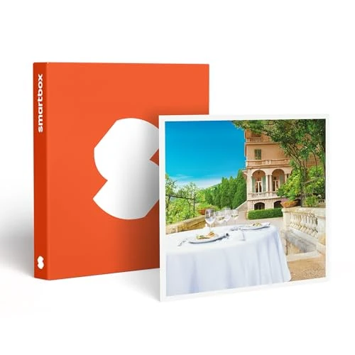 Smartbox Evasion Gourmet Luxus Geschenkbox Paar, Geschenkideen, 1 Nacht mit Frühstück und Abendessen für 2 Personen