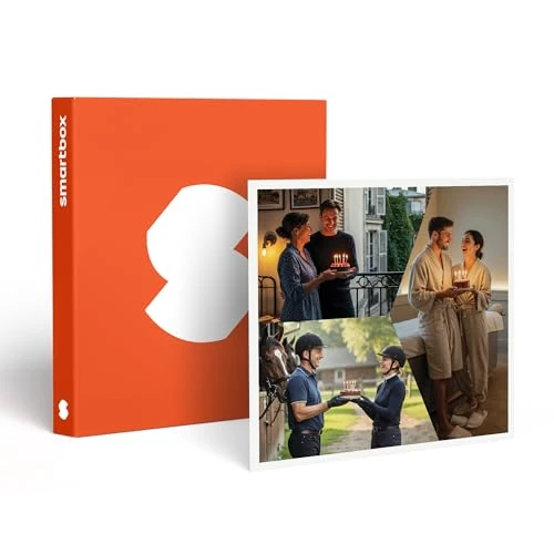 smartbox Un cumpleaños Super Caja Hombre o Mujer, Ideas de Regalo, 1 Noche con Desayuno y Cena o Pausa Relax o Momento Especial para 2 Personas, Unisex Adulto, Multicolor