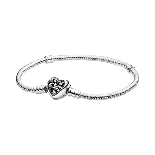 Limited offer: PANDORA Moments Family Tree Heart Clasp Bracelet from 67.71 EUR to 67.71 EUR (save 0%)