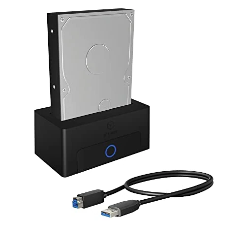 Oferta limitada: Icy Box Estación de Acoplamiento para Discos Duros y SSD USB 3.0, SATA 2,5" y 3,5", Negro de 22.66 € a 17.53 € (ahorro 23%)