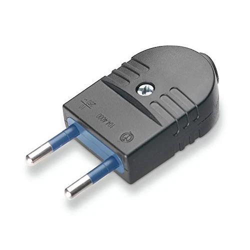 Poly Pool PP0455.1X wtyczka mobilna 10A 2P włoska standardowa mała Made in Italy czarna