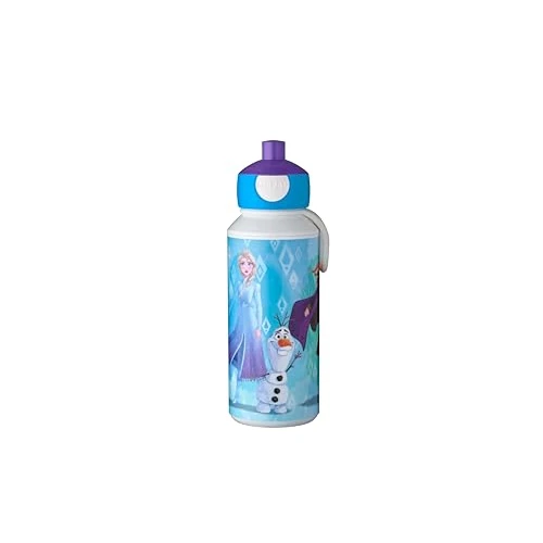 Limited offer: Mepal - Drinking Bottle Pop-Up Campus - Drinking Bottle - Leak Proof Drink Bottle For School - BPA-Free & Dishwasher Safe - 400 ml - Frozen 2 from 44.00 EUR to 44.00 EUR (save 0%)