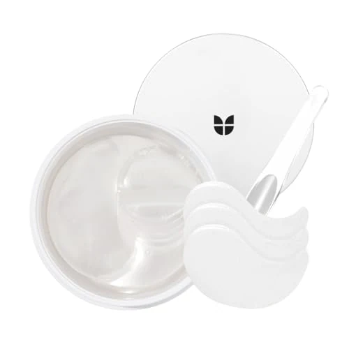 Mizon Cerotti in Gel con Perla Bianca (30 coppie) Riduce le rughe e il gonfiore, trattamento per le occhiaie, Complesso di fiori bianchi, ingredienti naturali (Pure Pearl Eye Gel Patch)