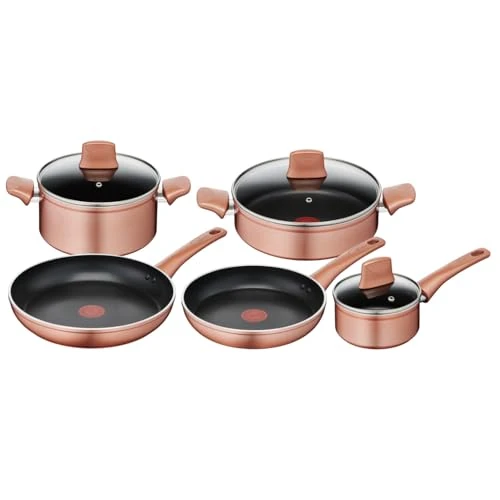 Offerta a tempo: Lagostina Set di Pentole e Padelle Antiaderenti in Alluminio per Gas e Forno 8 Pezzi — 22% da 129,00 € a 99,99 €