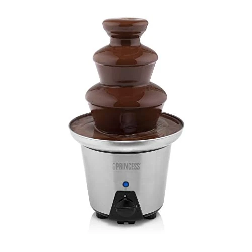 Princess Fontaines à chocolat, Inox Brossé, 3 étages XL (0,7 L)