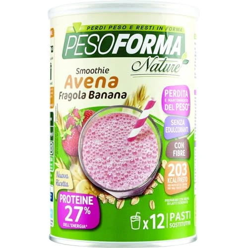 PESOFORMA NATURE SMOOTHIE FRAGOLA BANANA 420 GR
