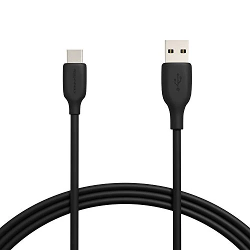 Oferta limitada: Amazon Basics Cable de carga rápida USB-C a USB-A 2.0, velocidad de 480 Mbps, certificado USB-IF, para Apple iPhone 16/15, iPad, Samsung Galaxy, tabletas, ordenadores portátiles, 1.8 m, negro de 6.64 € a 6.31 € (ahorro 5%)