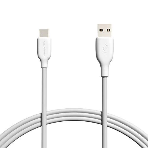 Offerta a tempo: Amazon Basics Cavo di ricarica rapido da USB-C a USB-A 2.0 per telefoni Android, velocità 480 Mbps, certificato USB-IF, per Apple iPhone 16/15, iPad, Samsung Galaxy, tablet, laptop, 1.8 m, bianco - 18% da 5.96 € a 4.86 €
