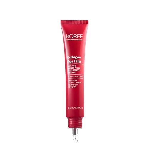 Korff Collagen Age Filler - Contorno Occhi e Labbra Riempitivo e Levigante, 15ml