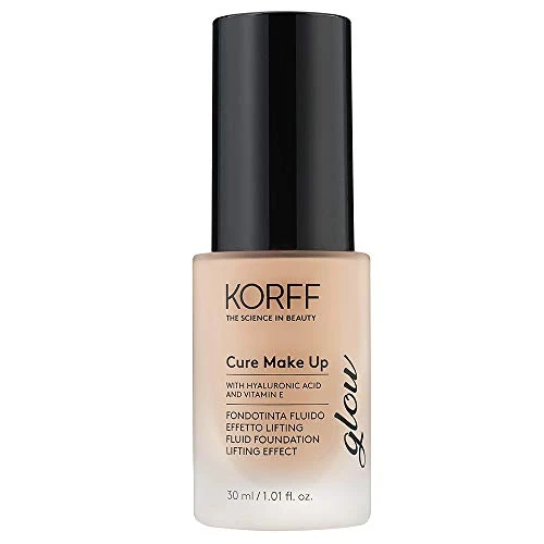 Korff Cure Make Up - Fondotinta Fluido Effetto Lifting Glow Colore N. 03, 30ml