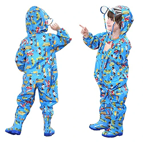 Offerta a tempo: FILOWA Impermeabile Pioggia Bambino Antipioggia Tuta, 1-3 anni, Blu - 0.00% da 27.98 € a 27.98 €