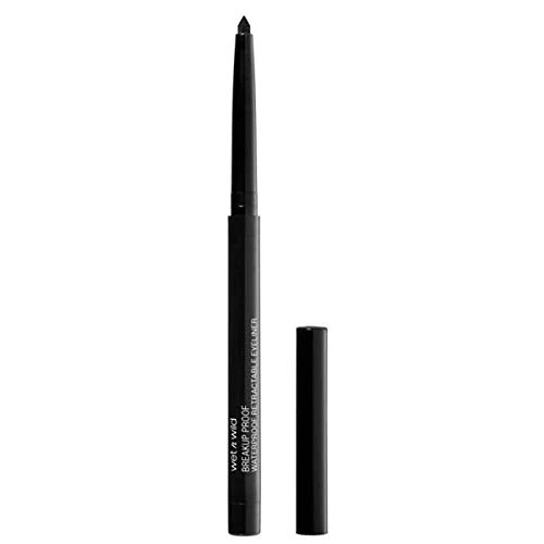 Zeitlich begrenztes Angebot: Wet n Wild, Megalast Einziehbarer Eyeliner, Gel-Eyeliner mit Kräftigem Finish und Langanhaltendem Effekt für 16 Stunden, Augen-Make-Up, Pigmentierte und Schmierfreie Formel, Black von 4.49 € auf 3.20 € (29% Rabatt)