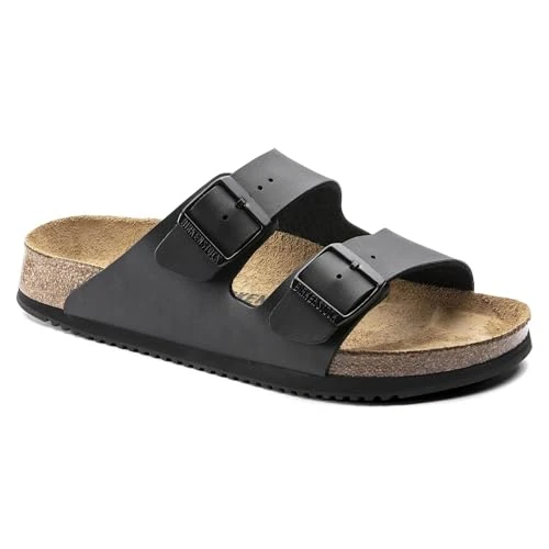 Offerta a tempo: BIRKENSTOCK Arizona PROF BF Nero Scarpe da lavoro Sandalo, Nero 1018222, 44 EU - 13% da 79.99 € a 69.91 €